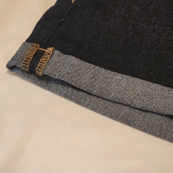 EUC U.S. Polo Assn. Jean Shorts Size 5/6 Dark Blue - Picture 7 of 11